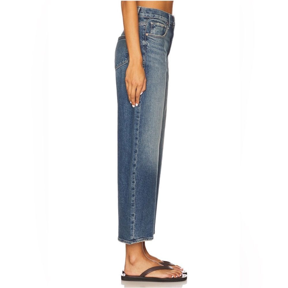 PAIGE Arellia Ankle Barrel Leg Jeans in Stones - Picture 4 of 11